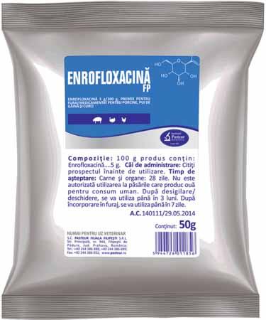 ENROFLOXACINA FP  5 g/100 g PREMIX  